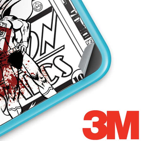 DC Comics Superman Comic Pattern Logo in Red Nintendo 2DS XL (2017) Skin